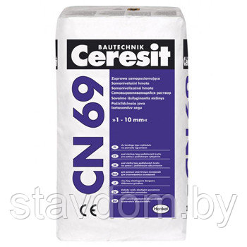 Самонивелир Ceresit CN 69, 25 кг, РБ. - фото 1 - id-p65529498