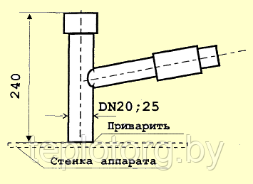 Отборное устройство разряжения 0,01-450-Ст20-Л - фото 1 - id-p65538616