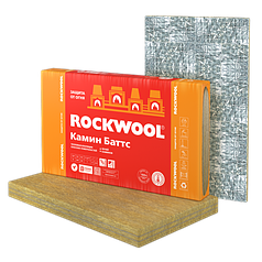 Теплоизоляция Rockwool Камин Баттс 30х600х1000 мм. (упаковка 2.4 м2)