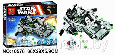 Конструктор Звездные войны Bela 10576 Снежный Спидер Первого ордена аналог Lego Star Wars 75100 - фото 2 - id-p65570528