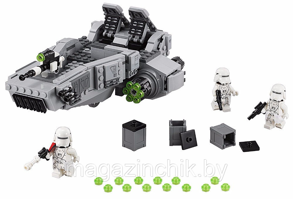 Конструктор Звездные войны Bela 10576 Снежный Спидер Первого ордена аналог Lego Star Wars 75100 - фото 3 - id-p65570528
