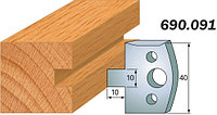 Комплект из 2-х ножей 40x4 SP CMT