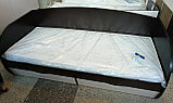 Кровать "Милания" с ящиками БелДрев (дуб сонома + белый глянец), фото 3