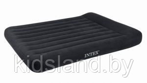 Надувной матрас кровать Intex 64143, 152x203x30(23) с подголовником - фото 2 - id-p65572446