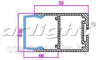 Экран ARH-LINE-3750A-VOL-2000 CLEAR - фото 4 - id-p65588900