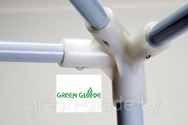 Шатер садовый Green Glade 1017 2,4х2,4м/3х3х2,5м полиэстер + полиэтилен - фото 10 - id-p1675814