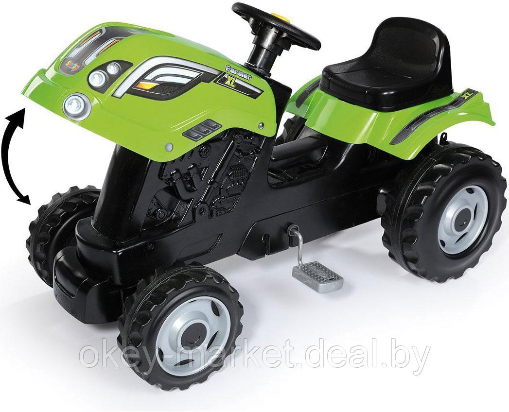 Детский педальный трактор Smoby FARMER XL - фото 2 - id-p65602854