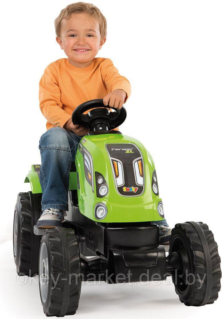 Детский педальный трактор Smoby FARMER XL - фото 3 - id-p65602854