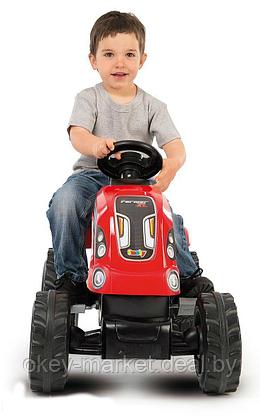 Детский педальный трактор Smoby FARMER XL, фото 3