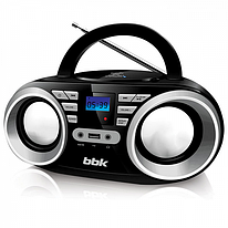 Аудиомагнитола BBK BX160BT, CD\MP3, Bluetooth, USB вход, FM-радио, часы, сеть 220В