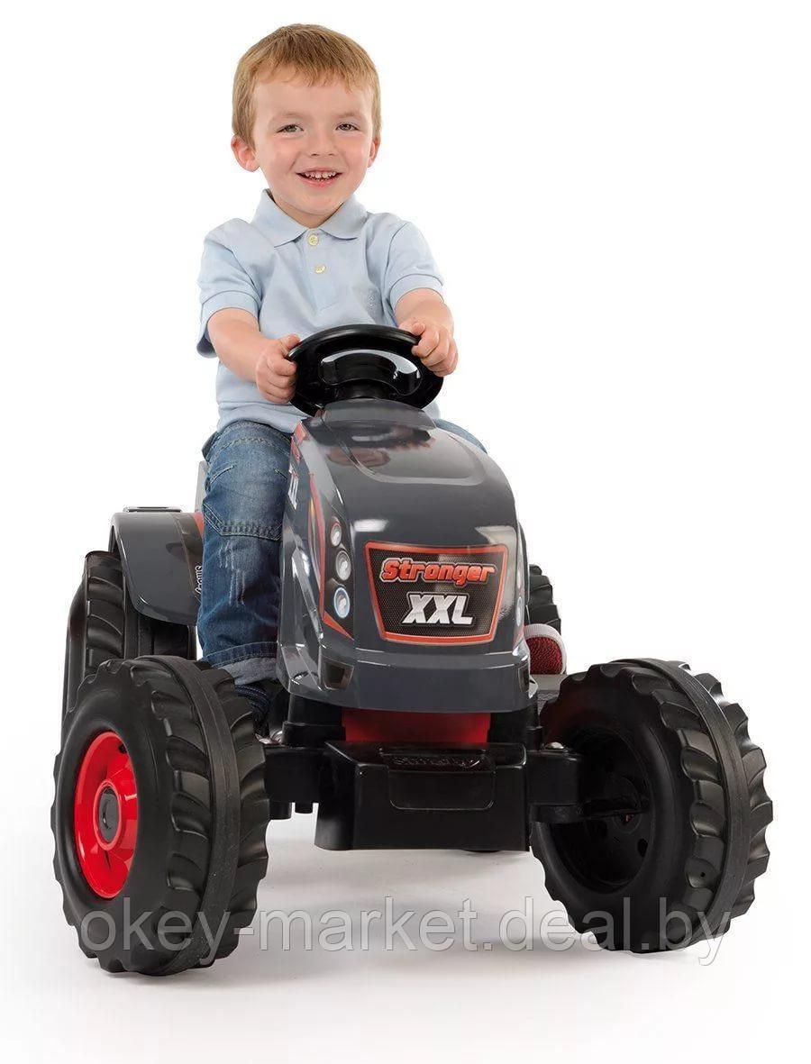 Детский педальный трактор Smoby Stronger XXL - фото 5 - id-p65605365