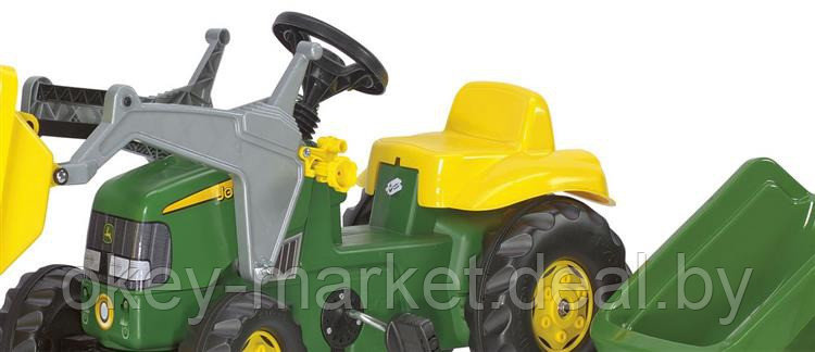 Детский педальный трактор Rolly Toys John Deere - фото 6 - id-p65605410