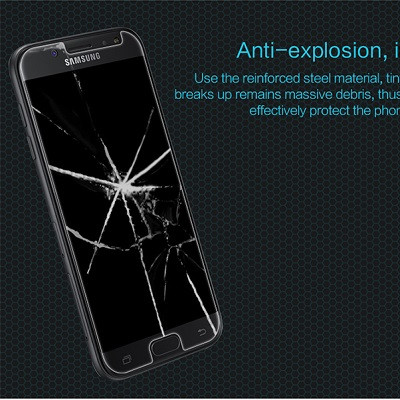 Противоударное защитное стекло Ainy Tempered Glass Protector 0.3mm для Samsung J530F Galaxy J5 (2017) - фото 2 - id-p65605526