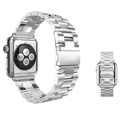 Ремешок металлический Watch Stainless Steel Silver для Apple Watch 42mm Series 1\2\3 - фото 2 - id-p65605561