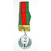 Медаль  5см  с ленточкой  арт.4,5СН ( 2 место )