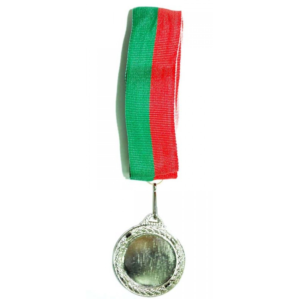 Медаль 4.5см с ленточкой арт.4.5N ( 2 место ) - фото 1 - id-p65605764