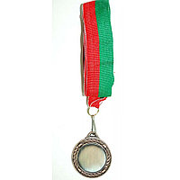 Медаль 4.5см  с ленточкой   арт.4.5N ( 3 место ), фото 1