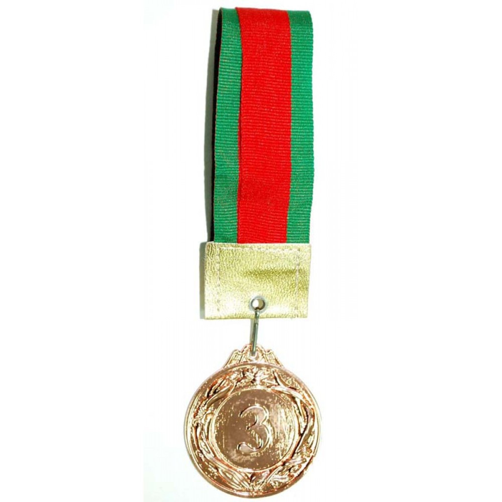 Медаль 4.0 см с ленточкой (3 место) - фото 2 - id-p65605774