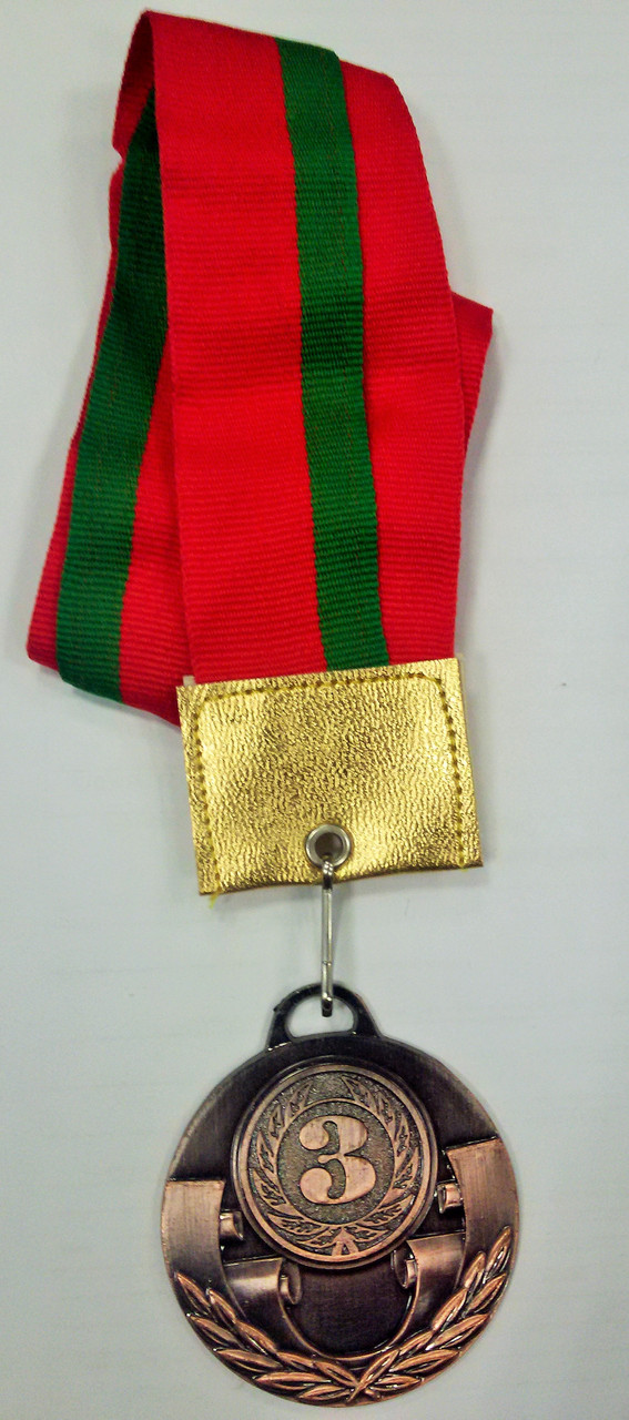 Медаль 5 см с ленточкой арт.5.0DP (3 место) - фото 2 - id-p65605875