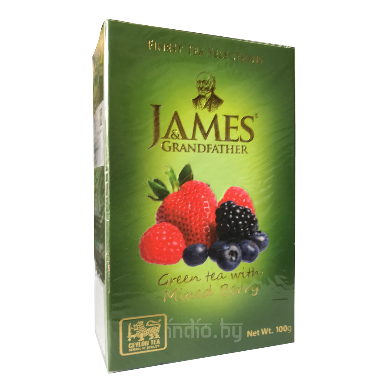 Чай James & Grandfather "Mixed Berry" зеленый с ягодами, 100 г