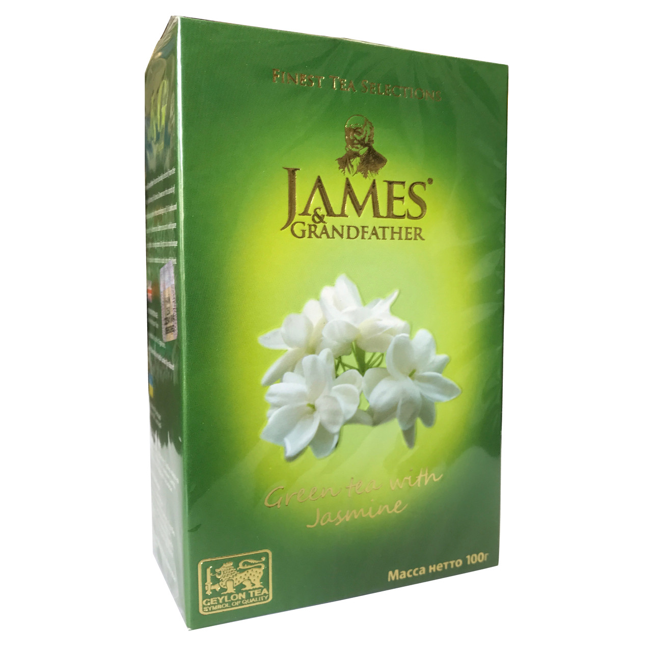 Чай James & Grandfather "Jasmin " зеленый с жасмином,100 г