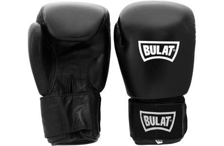 Перчатки боксерские BULAT Knocout BGK-10BK - фото 1 - id-p65611833