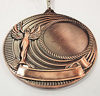 Медаль 5 см с ленточкой арт. 5.0BG (3 место), фото 1