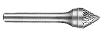 Борфреза, G — коническая 60° и 90°