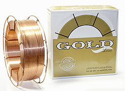 Проволока GOLD G3Si1 ф 0,6-1,6мм (1-250кг.) катушки/бочки