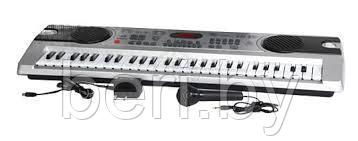 Детский синтезатор пианино MQ5402, с микрофоном, 54 клавиши, работает от сети - фото 2 - id-p65635389