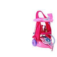Детский набор для уборки R3991а с игрушечным пылесосом со световыми и звуковыми эффектами - фото 3 - id-p65635826