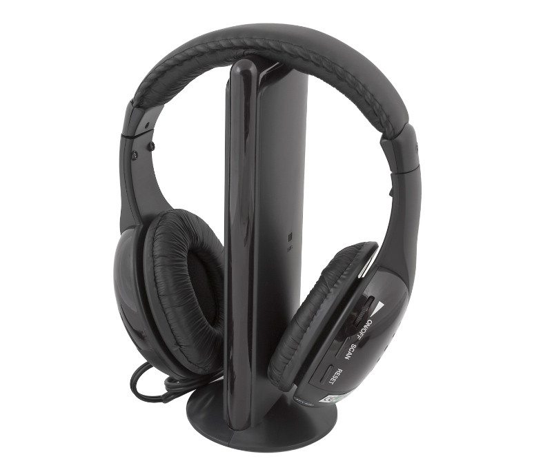 Беспроводные наушники MH2001 5-in-1 FM Wireless Headphone