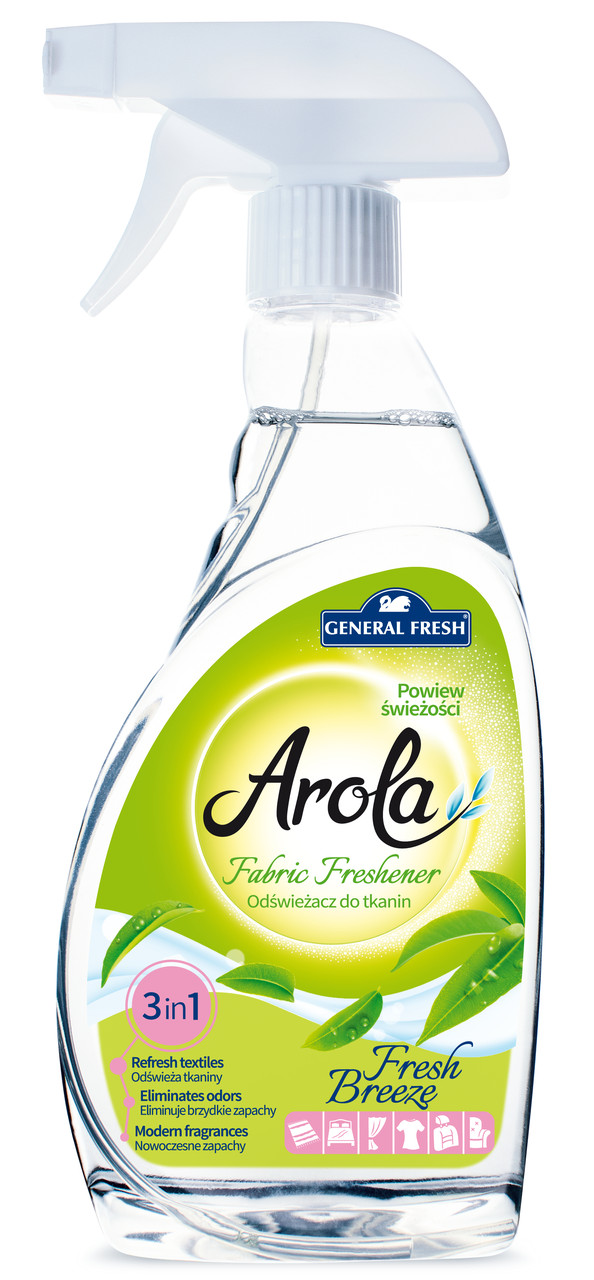 Освежитель для ткани "AROLA"  General Fresh 500 мл  Powiew swiezosci