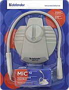 Микрофон компьютерный MIC-112 гибкий 1.8 м Defender