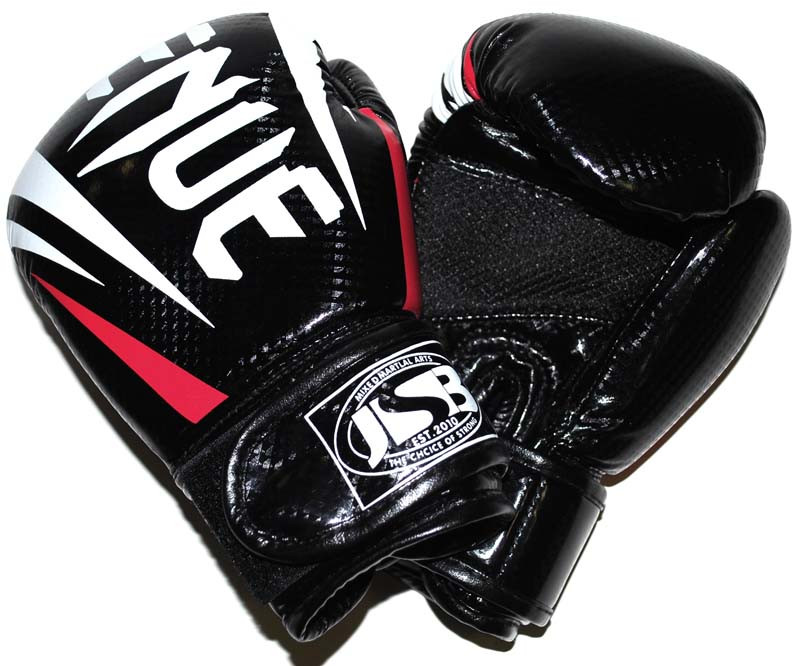 Перчатки боксерские , PU,  14 унций. арт.ZTQ-117-14, Черный