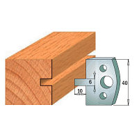 Комплект из 2-х ограничителей 40x4