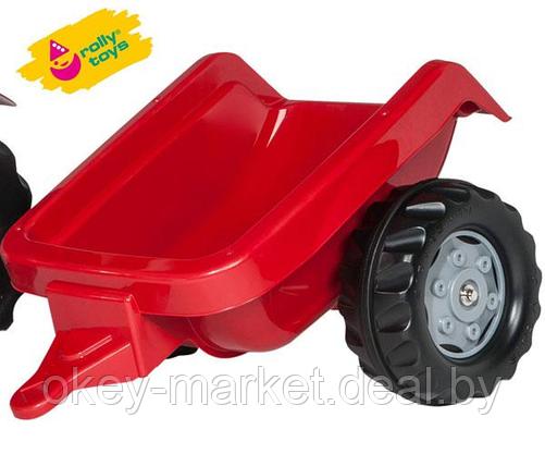 Детский педальный трактор Rolly KID Case 1170CVX с прицепом 012411, фото 2