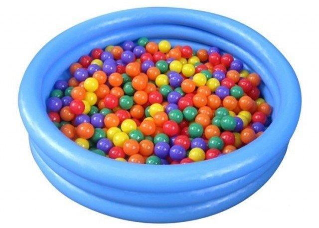 Мячики - шарики для сухого бассейна Intex 49600 Fun Ballz (100шт/8см) - фото 3 - id-p65669268