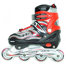 Коньки роликовые арт.116L (раздвижные) 39-42