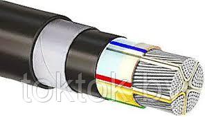 Силовой бронированный лентами кабель АВБШв 5х70 - фото 1 - id-p65676639
