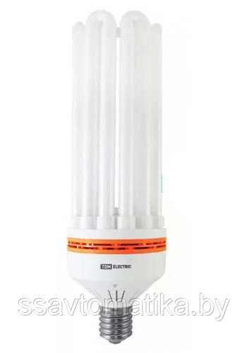 Лампа энергосберегающая КЛЛ-6U-105 Вт-2700 К–Е40 (105х350 мм) TDM