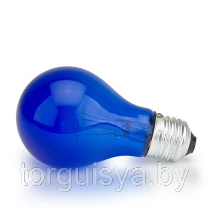 Лампа накаливания вольфрамовая (синяя) (60 Вт) Armed, фото 2