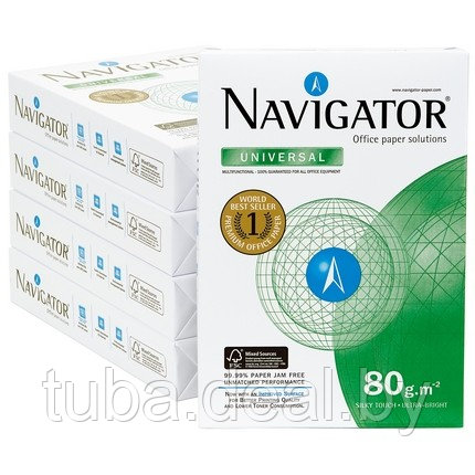 Бумага Navigator Universal ф.А4, 80г/м2, 500л. - фото 2 - id-p1479768