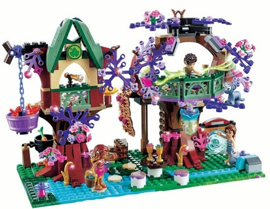 Конструктор Эльфы Elves Дерево Эльфов 10414, 507 дет, аналог LEGO Elves 41075 - фото 2 - id-p65700585