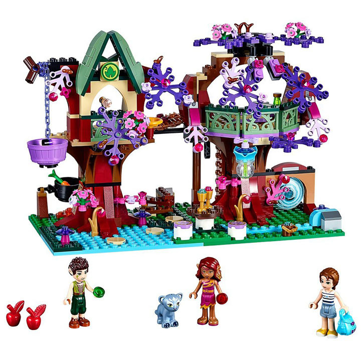 Конструктор Эльфы Elves Дерево Эльфов 10414, 507 дет, аналог LEGO Elves 41075 - фото 3 - id-p65700585