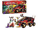 Конструктор Bela Ninja 10325 Мобильная база Ниндзя 775 деталей (аналог Lego Ninjago 70750), фото 2