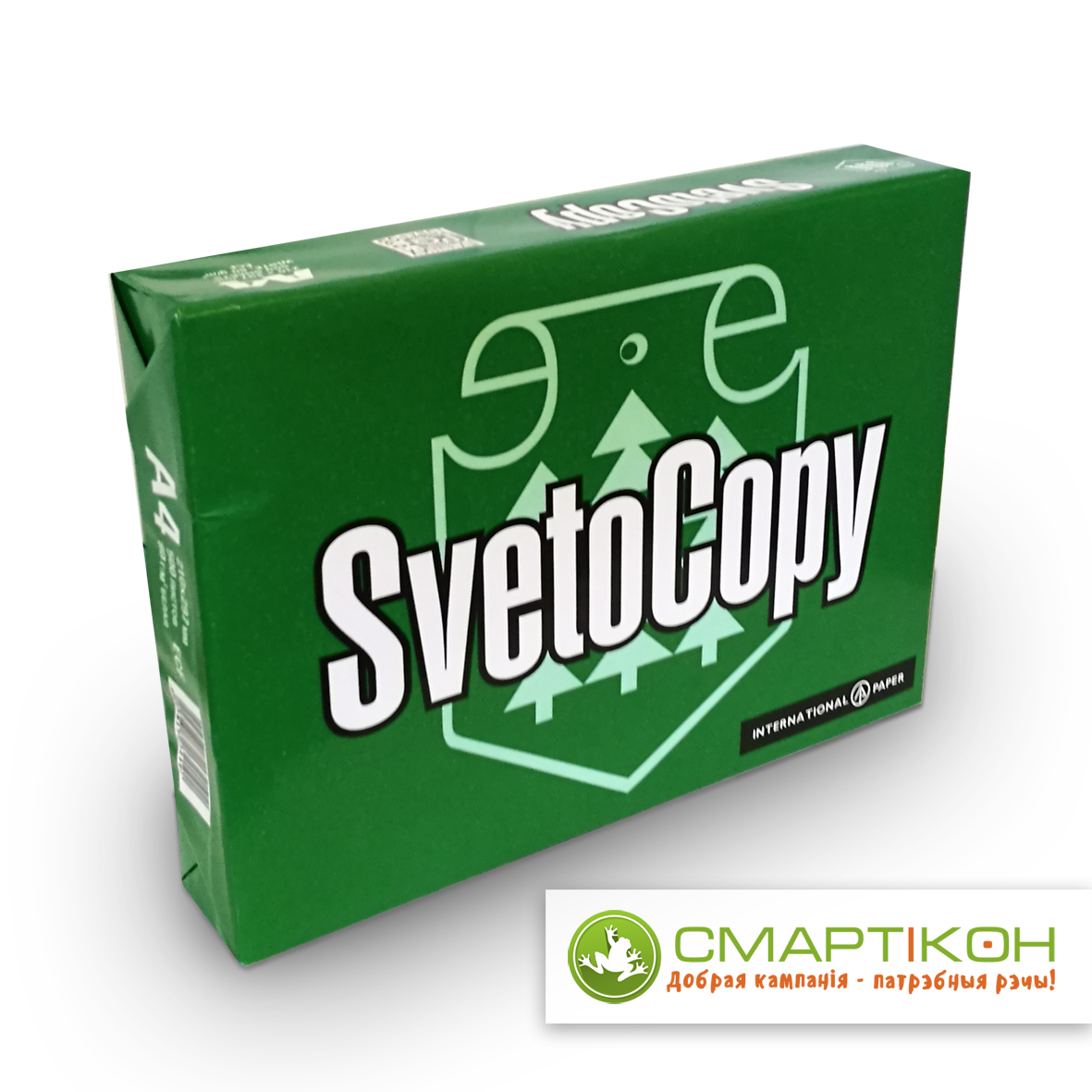 Бумага листовая для офисной техники Svetocopy А4