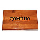 Домино ( бамбуковая коробка ) DB2013, фото 3