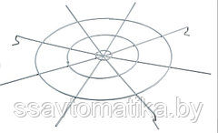 Решетка защитная для светильника ГСП/ЖСП/РСП 99 d=410 мм (до 250 Вт) TDM