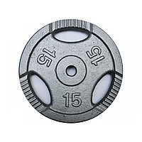 Диск для штанги окрашенный 15кг d-26, K3-15kg K3-15kg Диск для штанги окрашенный 15кг d-26, K3-15kg
